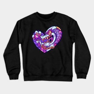 dragon in love Crewneck Sweatshirt
